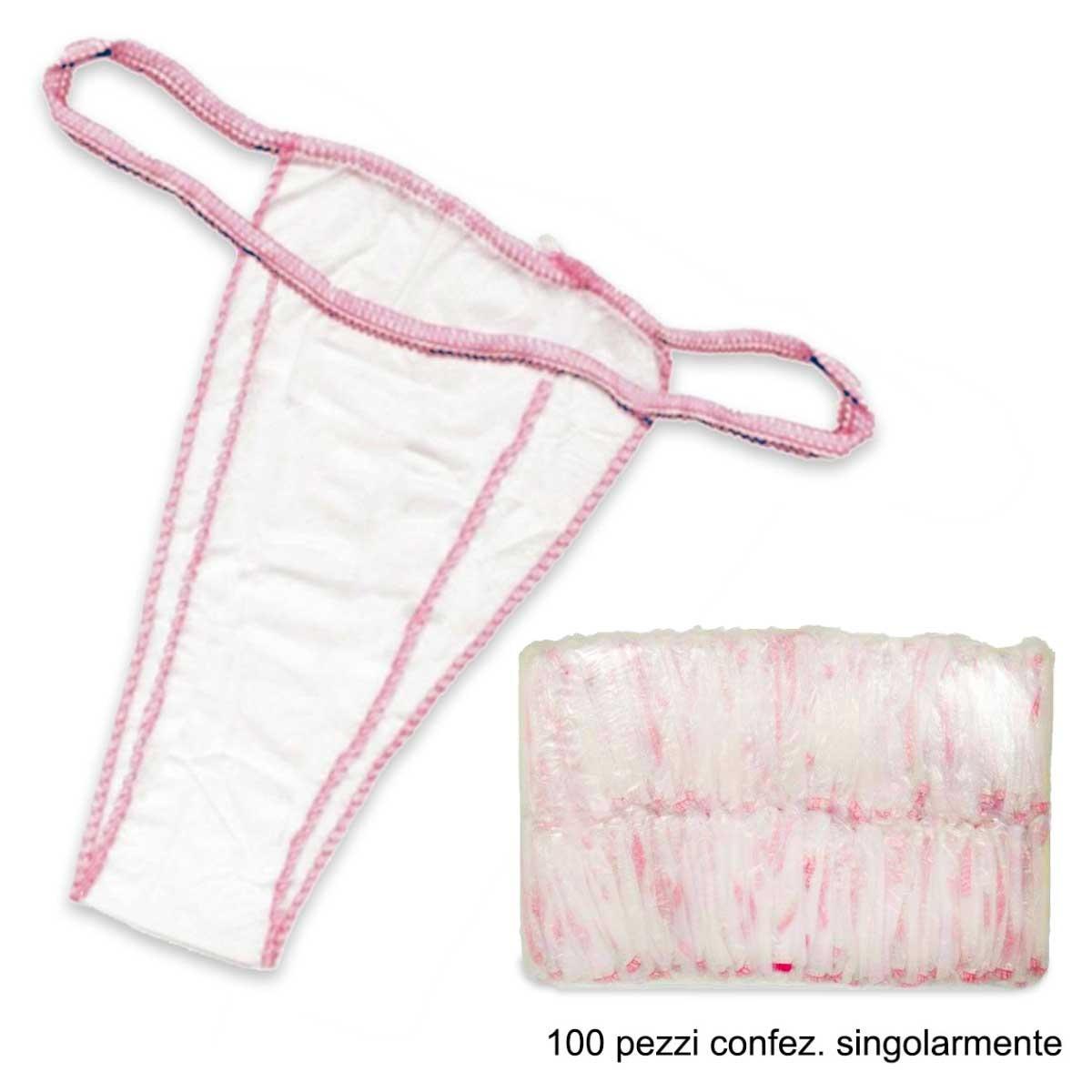 Slip donna monouso confezione da 100 pz
