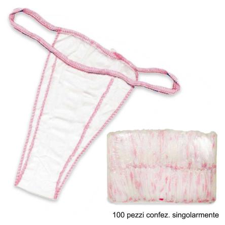 Slip donna monouso confezione da 100 pz