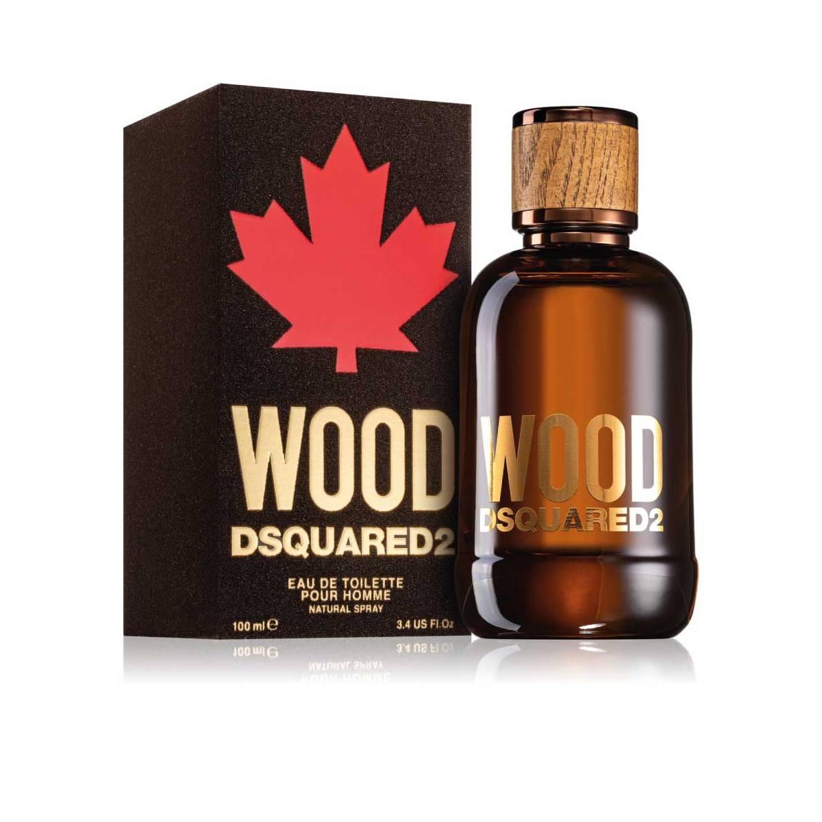 Dsquared2 wood pour homme edt 100 ml