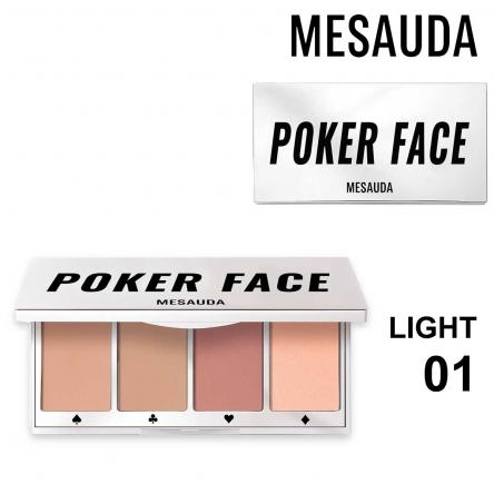 MESAUDA POKER FACE LIGHT 01 Palette