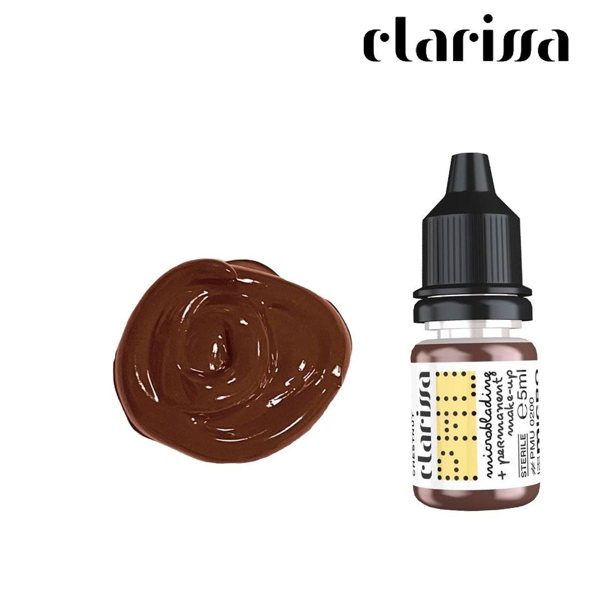 Clarissa pmu micropigmenti sopracciglia mogano 5 ml
