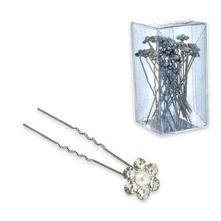 Le kikke forcina perla e strass box 24 pezzi