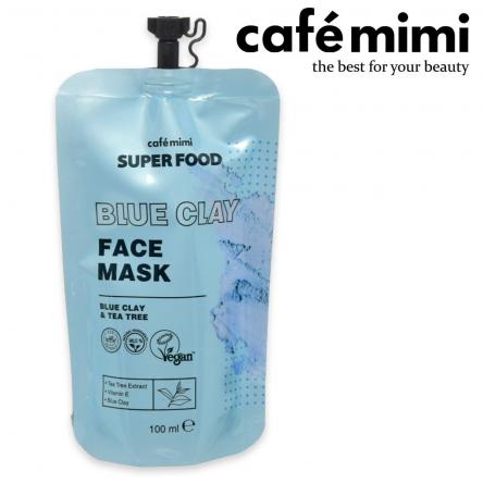 Cafe mimi maschera viso argilla blu 100ml