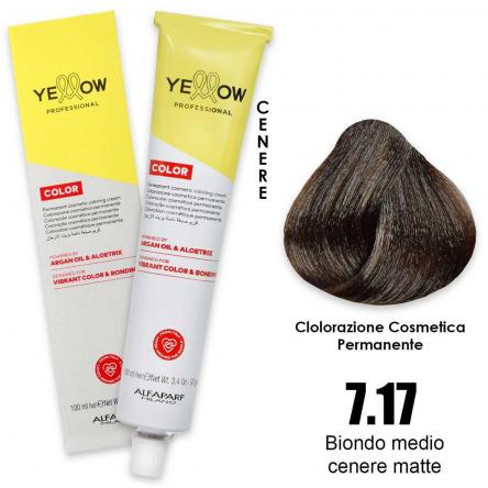 ALFAPARF YELLOW COLOR PERMANENT 7.17 100ml