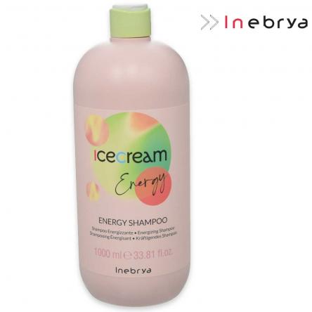 Inebrya energy shampoo 1000 ml energizzante