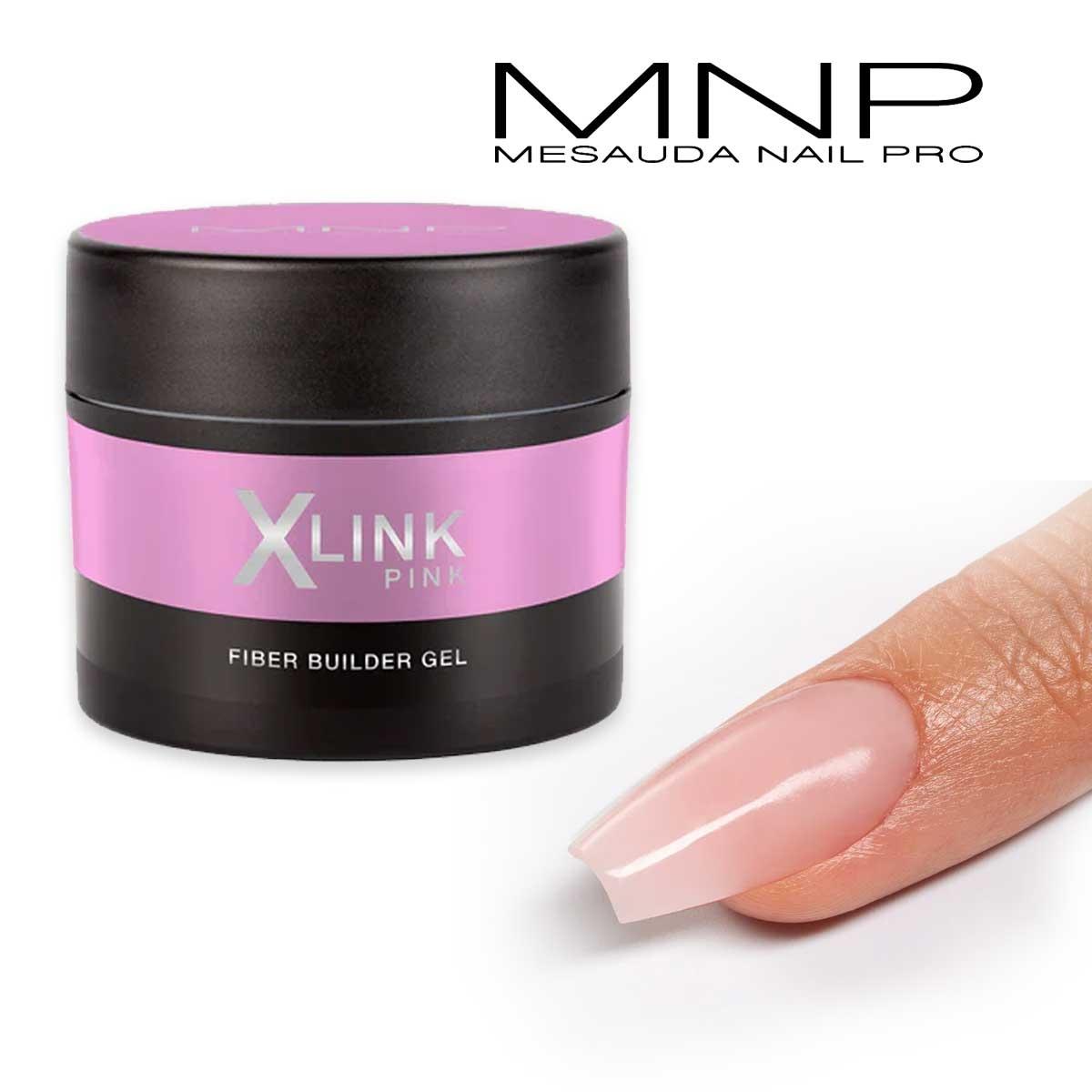 Mesauda xlink fiber builder gel pink 50 gr