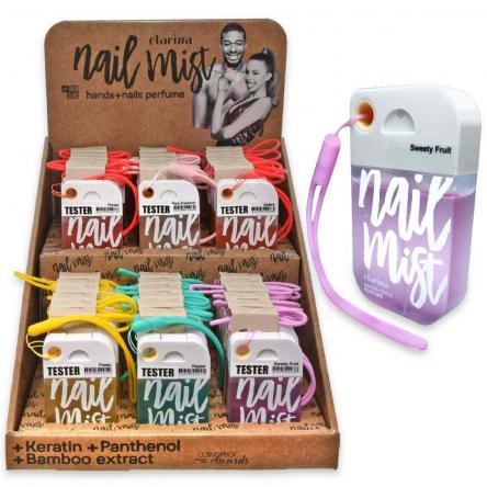Clarissa display da banco nail mist mix 36 pezzi + 6 tester