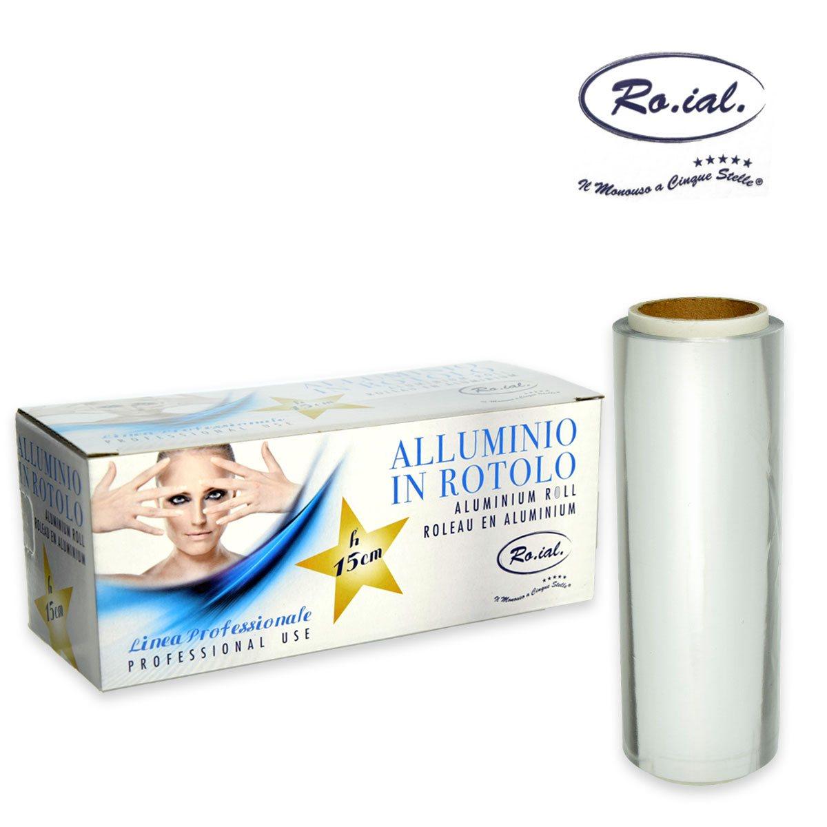 Roial Rotolo alluminio h.15 argento in dispenser roial ACC2832 8033609908325