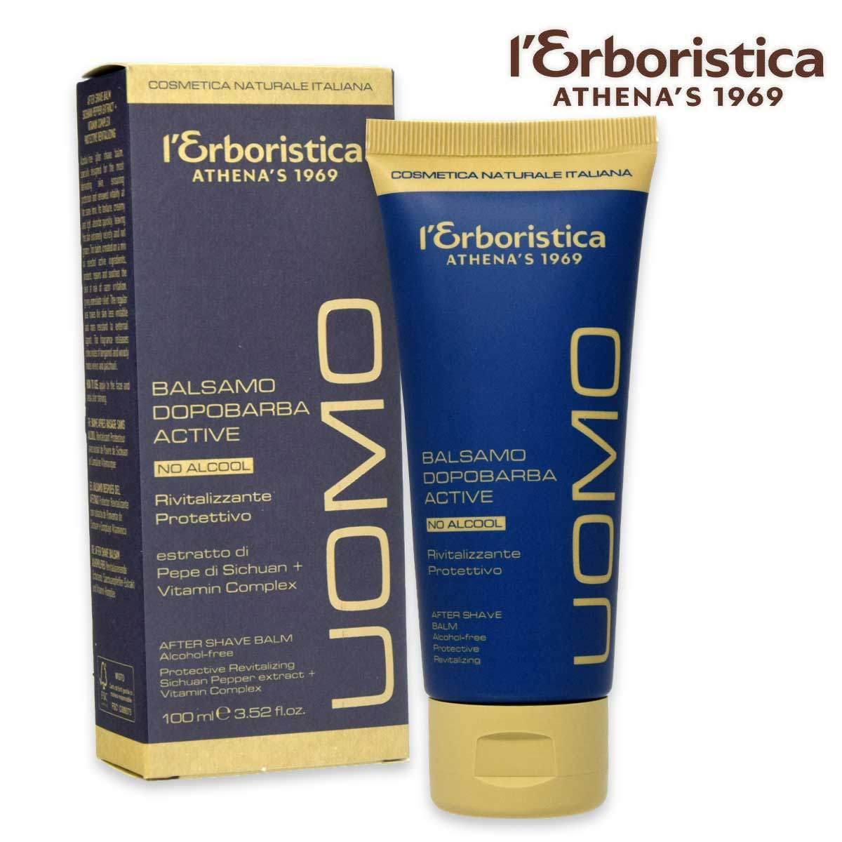 L'erboristica uomo balsamo dopobarba 100 ml - active