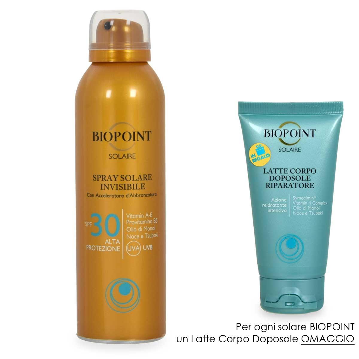 Biopoint spray invisible spf30 150 ml