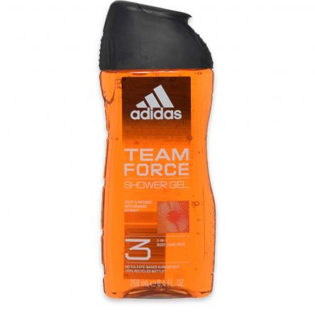 Adidas shower gel 250 ml team force