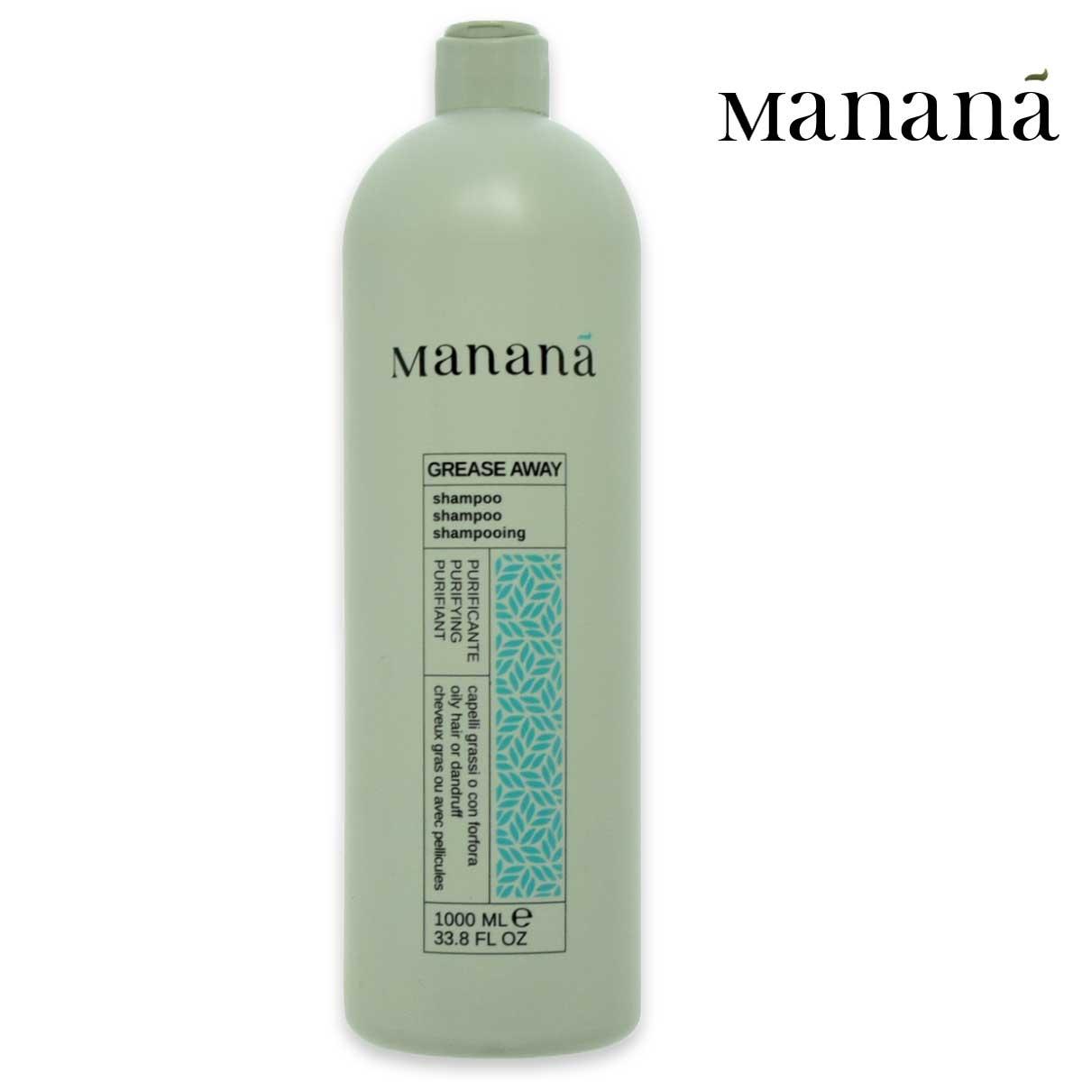 MananÀ grease away shampoo 1000 ml