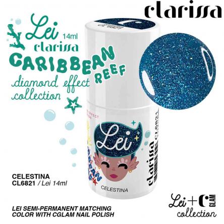 Clarissa lei celestina 14 ml smalto uv/led