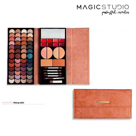 Magic studio rose quartz makeup wallet