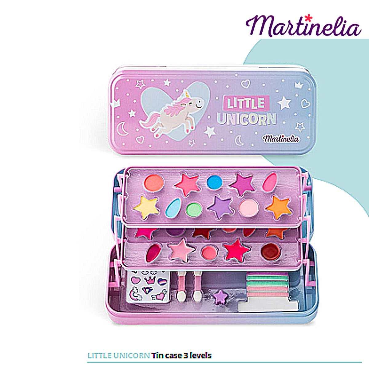 Martinelia little unicorn tin case 3 levels