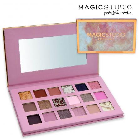 Magic studio rose quartz 18 eyeshadows