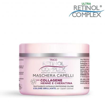 Trico retinol complex maschera capelli con acido jaluronico & cheratina 300 ml