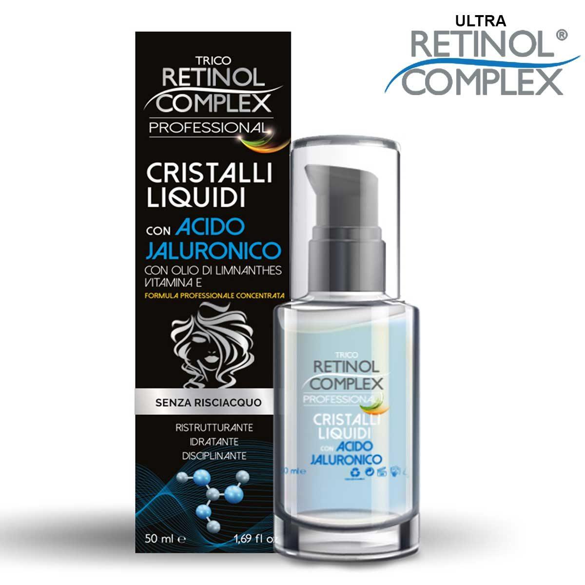 Retinol complex professional cristalli liquidi con acido jaluronico 50 ml