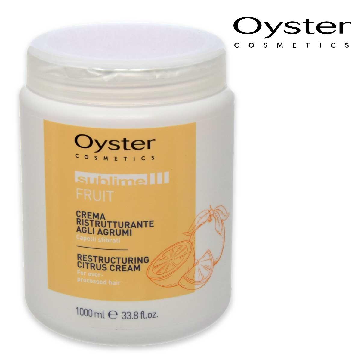 OYSTER SUBLIME MASCHERA AGLI AGRUMI 1000ml.RISTRUTTURANTE