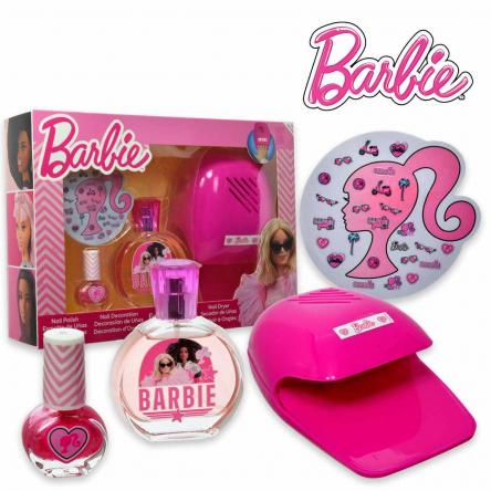 Barbie set edt 50ml + kit manicura
