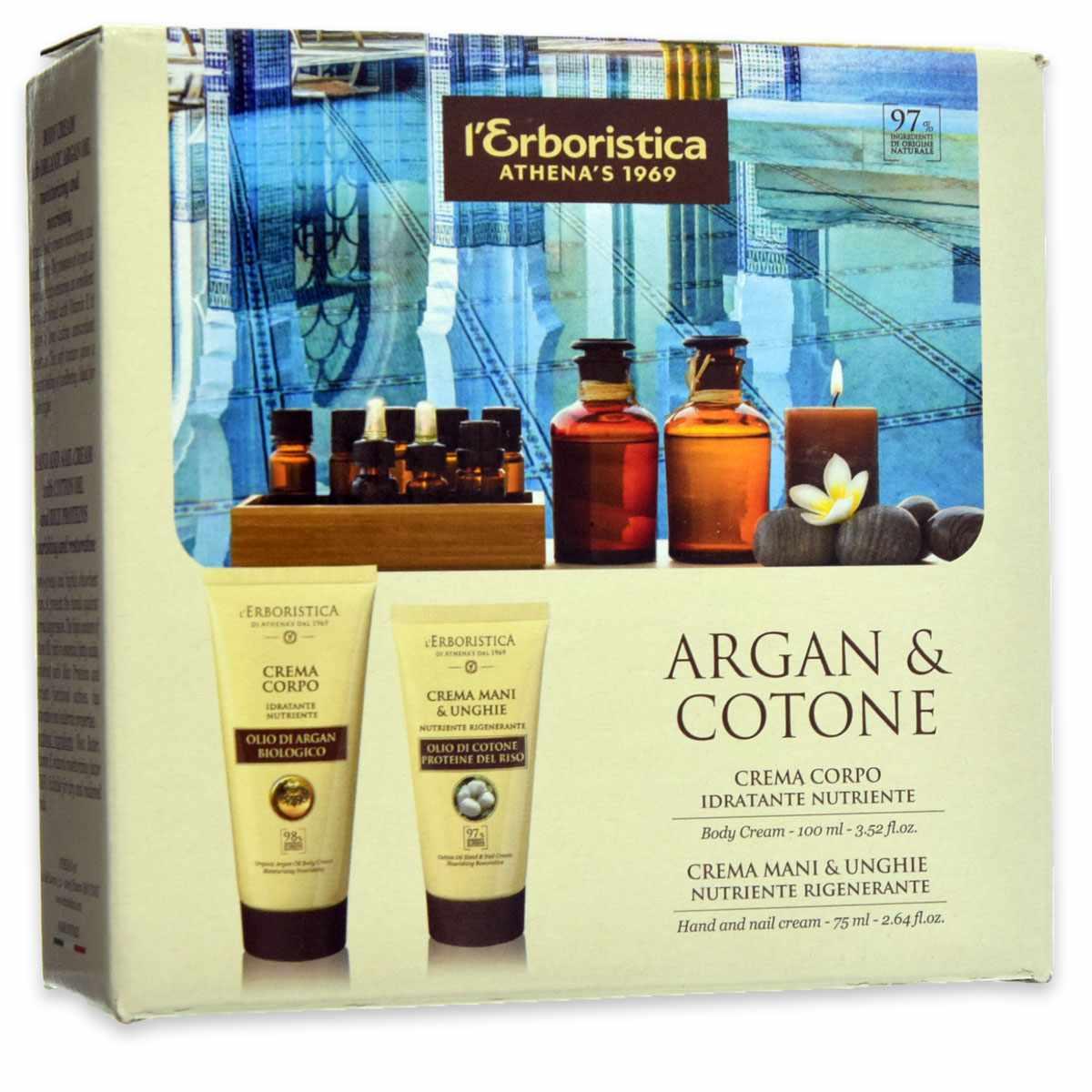 L'erboristica coffret argan & cotone