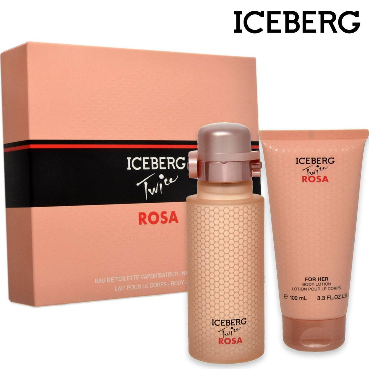 ml 125 conf. 8057714450395 rosa for reg. Iceberg lotion edt twice ml body 100 her + Iceberg