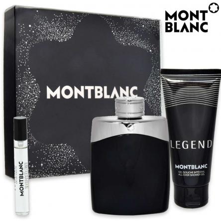 Montblanc conf. legend edt 100 ml + travel 7,5 ml + shower gel 100 ml