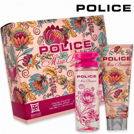 Police miss bouquet for woman gift set edtv 100 ml + body lotion 125 ml