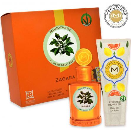 Monotheme agrumi zagara edtv 100ml + perfumed shower gel 100 ml