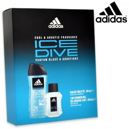 Adidas ice dive edt 50ml + sg 250ml