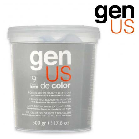 Genus 9 tones blue bleaching powder 500gr