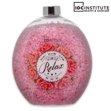 Idc institute scented relax bath salts 900 gr rosa