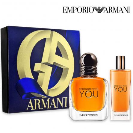 Armani conf. emporio stronger with you edt 50 ml + 15 ml