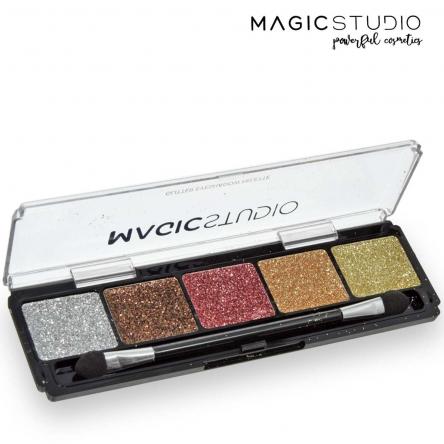 Magic studio essentials pressed glitter palette