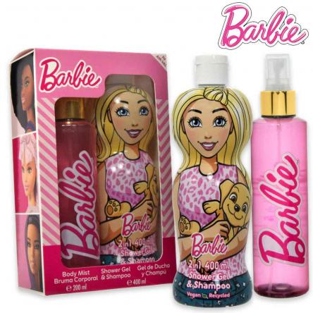Barbie set body mist 200ml + shower gel & shampoo 1d 400 ml