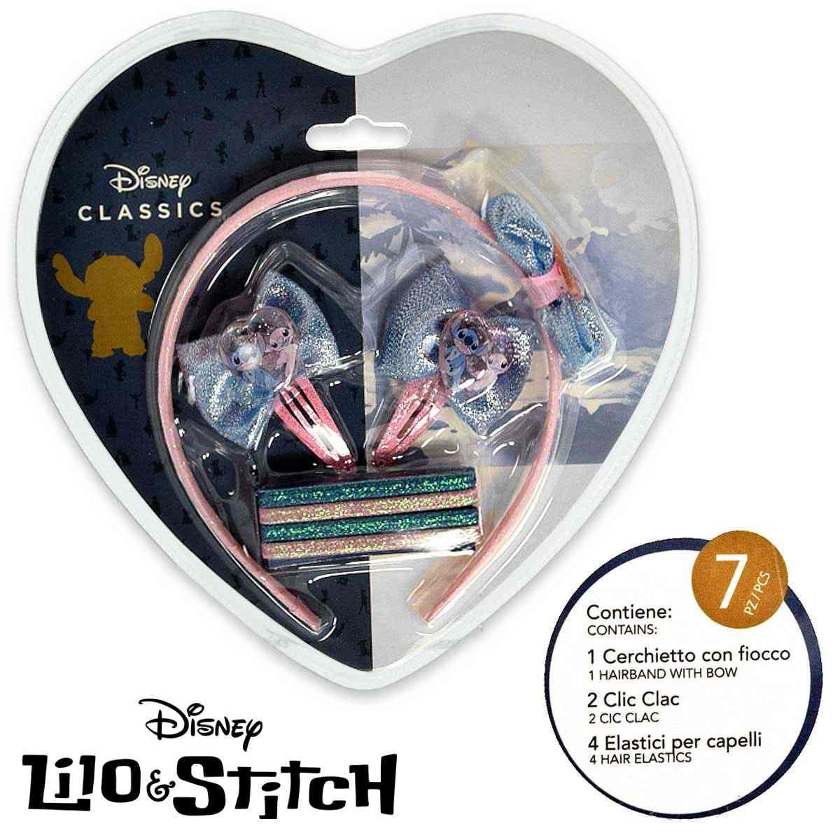 Disney Stitch set accessori capelli stitch D06575MC 8054708325295