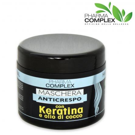 Pharma complex maschera anticrespo con keratina 500 ml