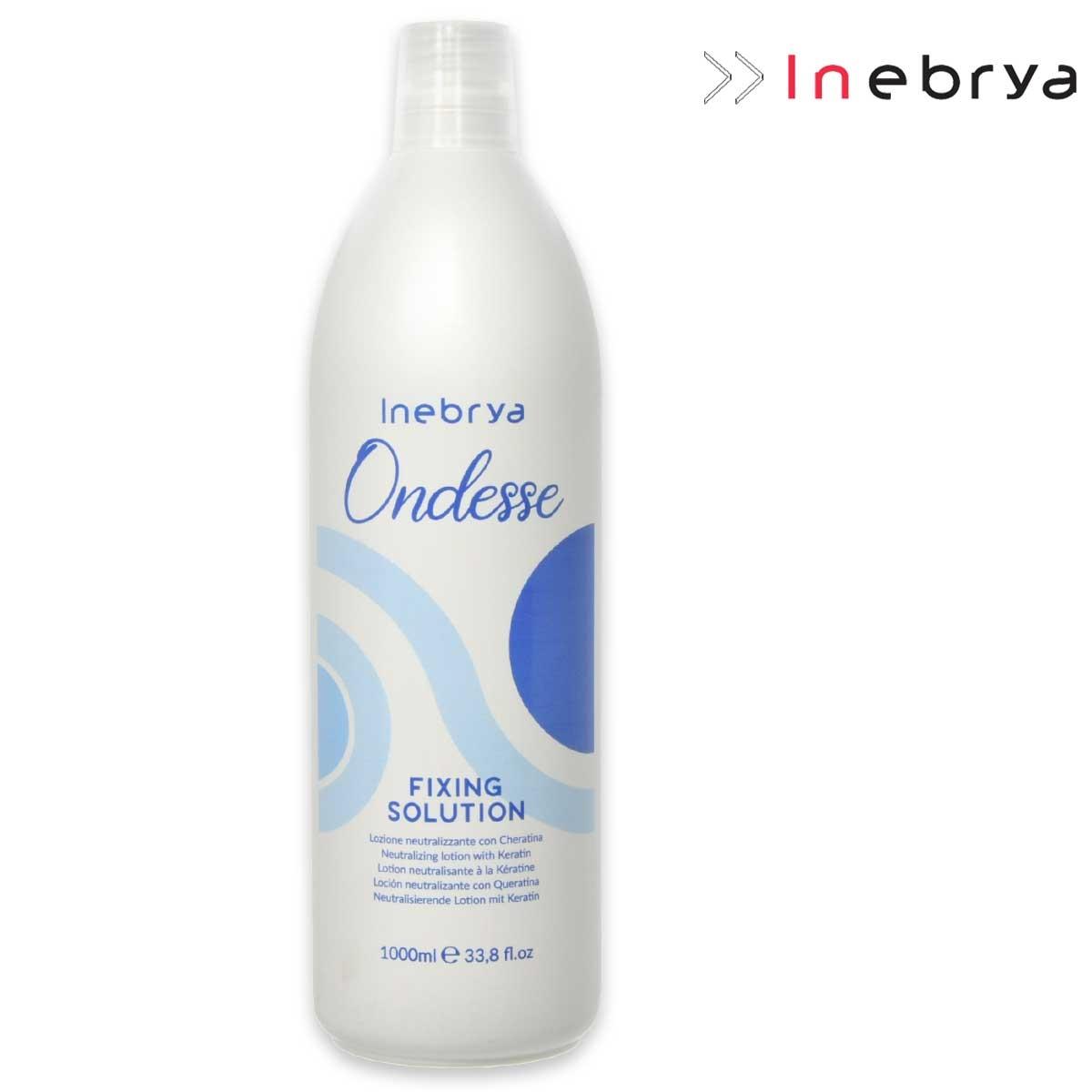 Inebrya ondesse fixing solution con cheratina 1000 ml