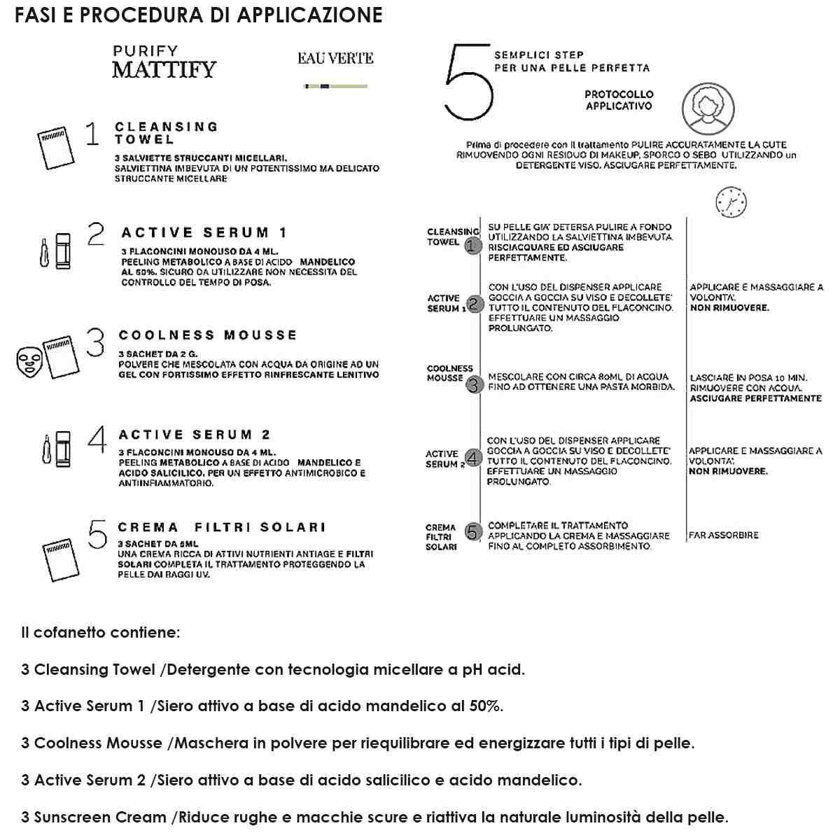 Ischia eau verte trattamento viso purificante