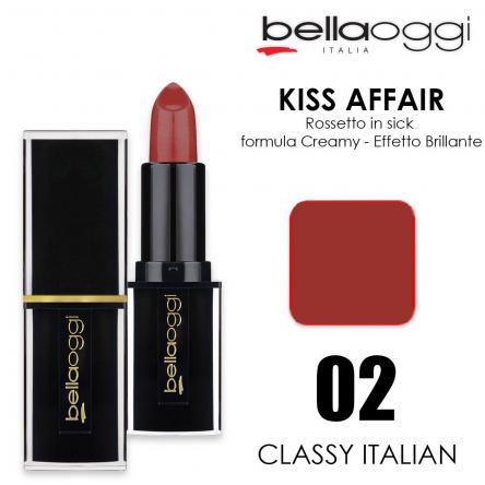 Bella oggi kiss affair creamy rossetto stick classy italian 002