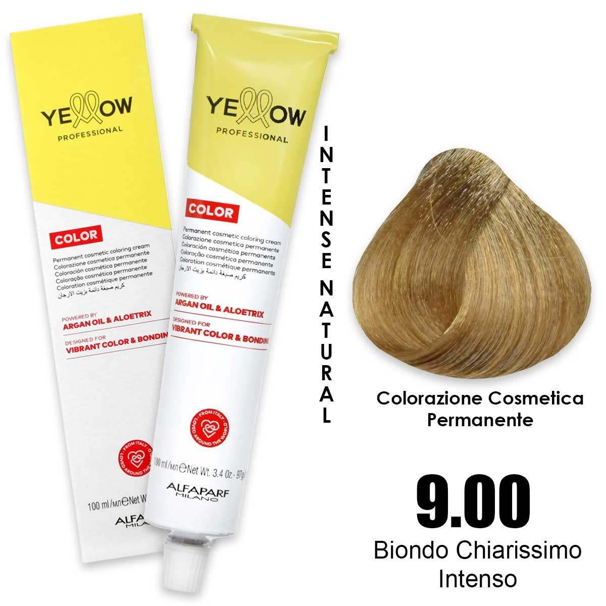 Alfaparf yellow color permanent 9.00 100ml