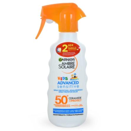 Garnier ambre solaire kids advanced sensitive ceramide 50+ 270ml spray