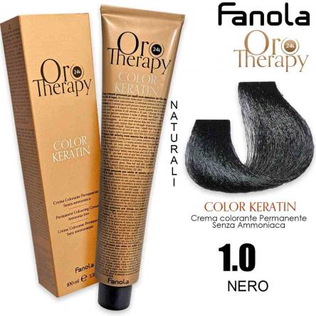 Fanola oro therapy color keratin 100 ml 1.0