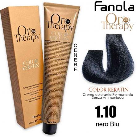 Fanola oro therapy color keratin 100 ml 1.10