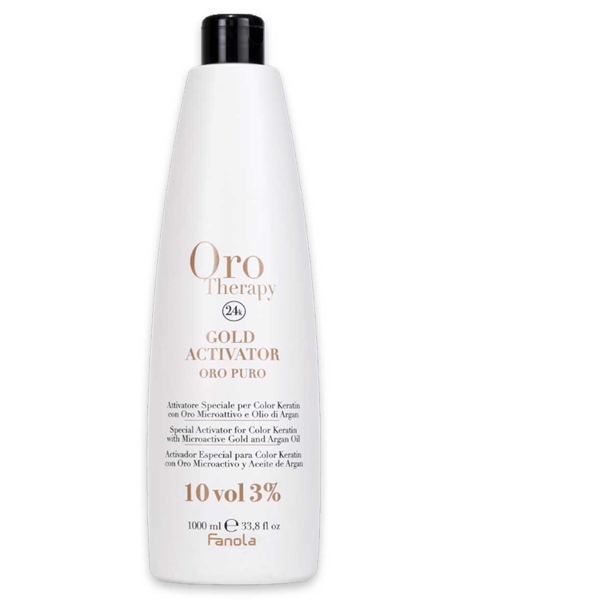 Fanola oro therapy gold activator 1000 ml 10 vol