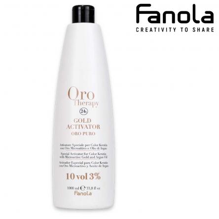 Fanola oro therapy gold activator 1000 ml 10 vol