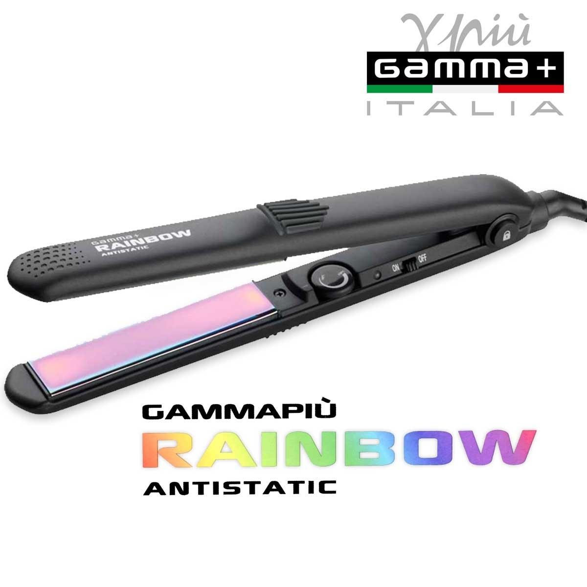 Gamma piu' piastra rainbow nera