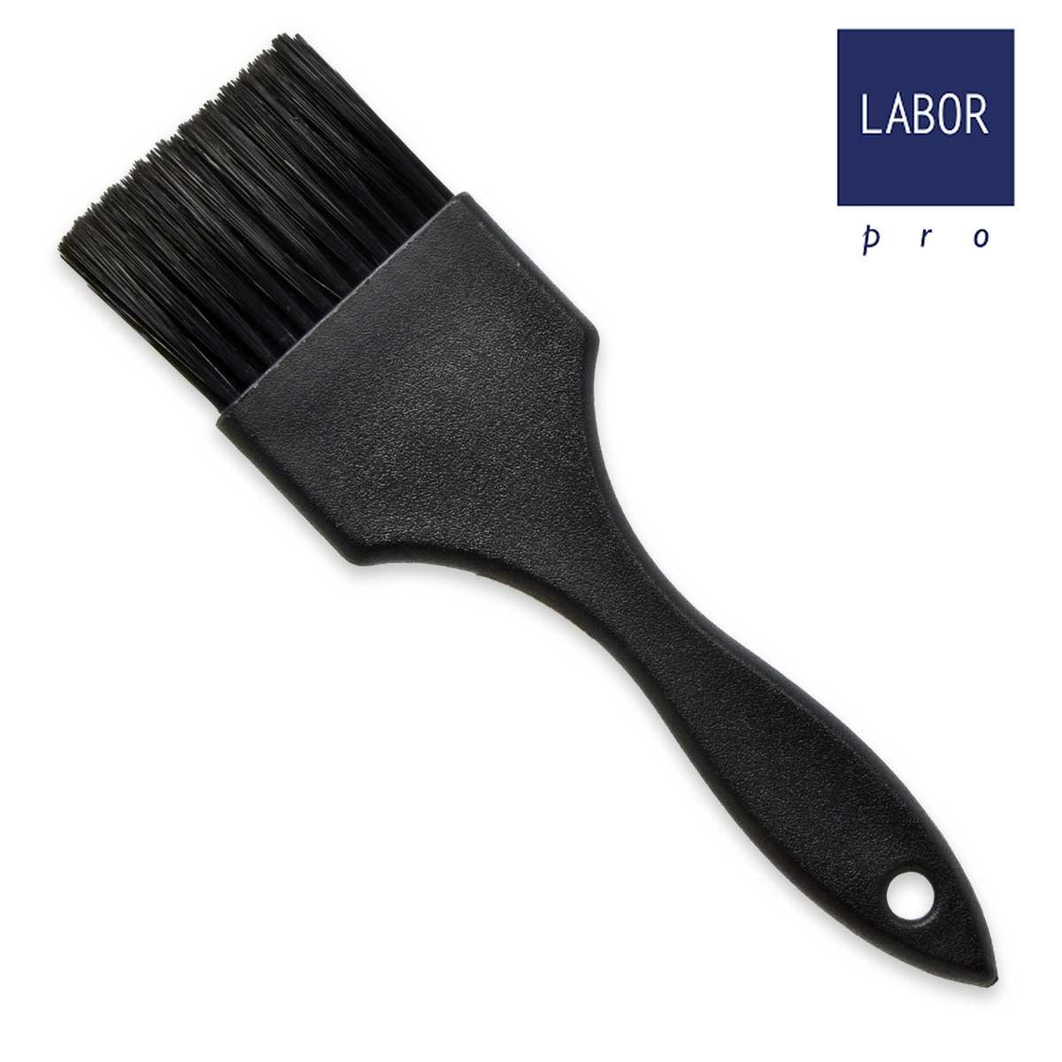 Pennello tinta largo con setole lisce sfrangiate per colore capelli