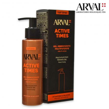 Arval half times - active times - gel abbronzante multifunzione 150 ml