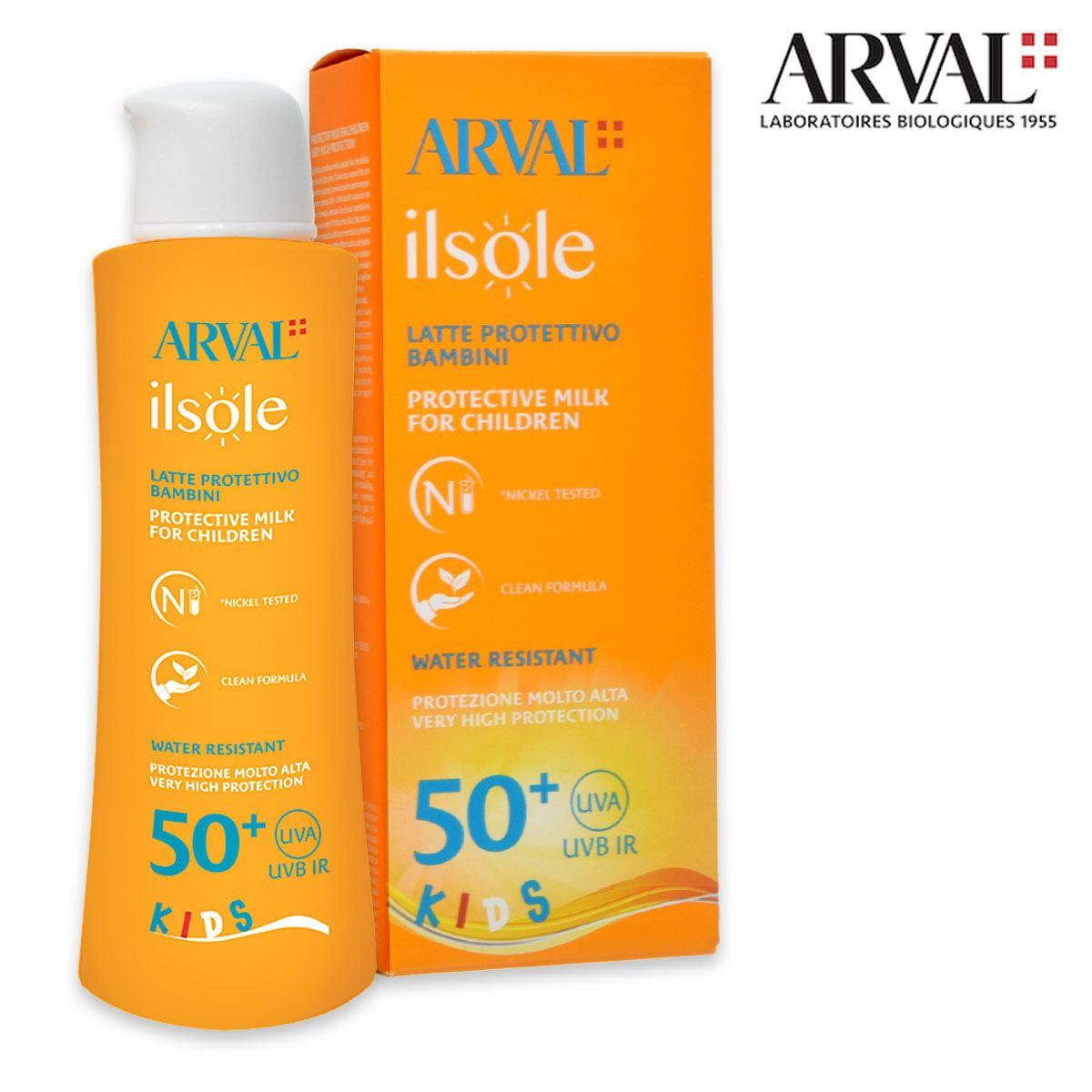 Arval il sole - latte bambini spf50+ 150ml